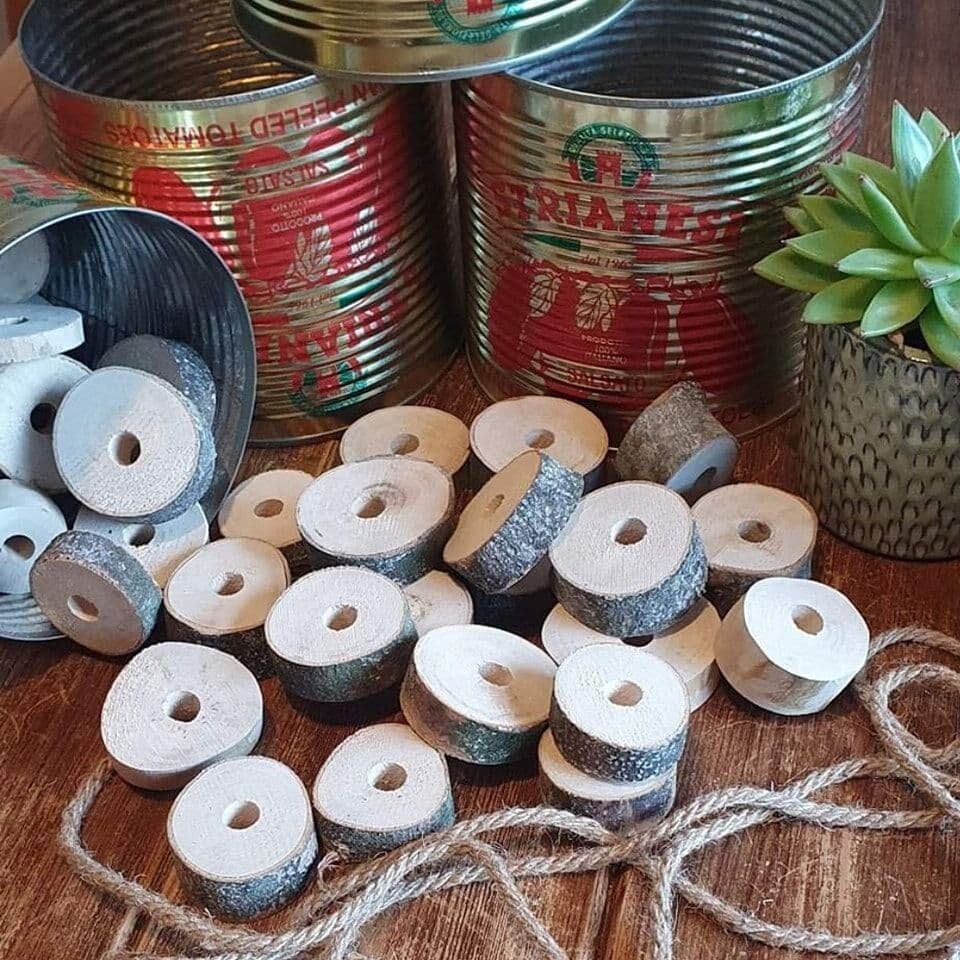 Log Slice Threading Tin