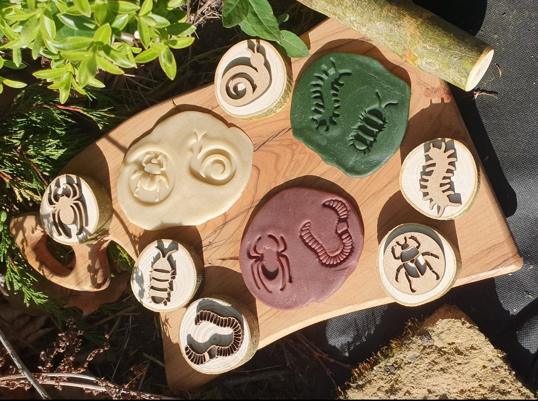 Insect & Minibeast Playdough Stamps Set of 6 | Mrs K's Tree House – Mrs ...