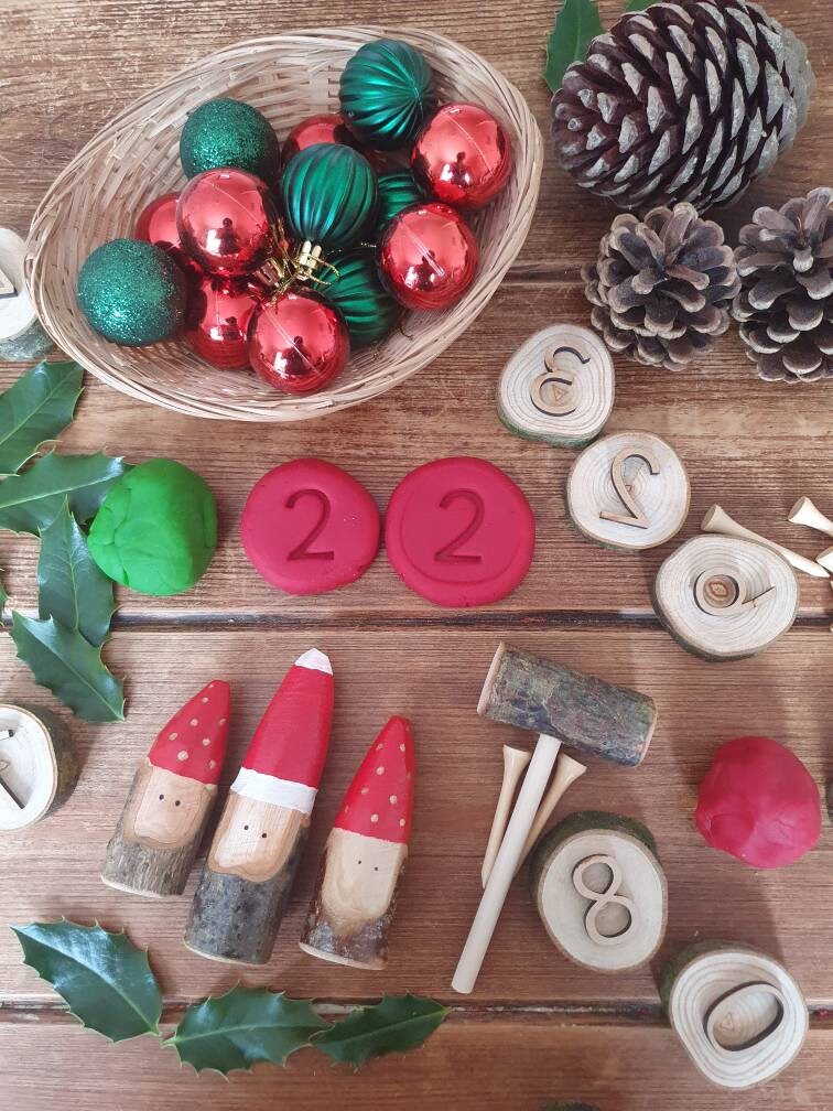 Number Playdough Stamps 0-9 - Set of 10