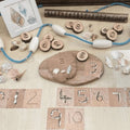 Number Playdough Stamps 0-9 - Set of 10