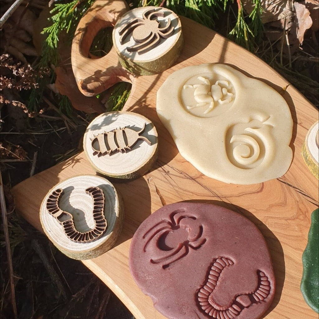 Insect & Minibeast Playdough Stamps - Set of 6