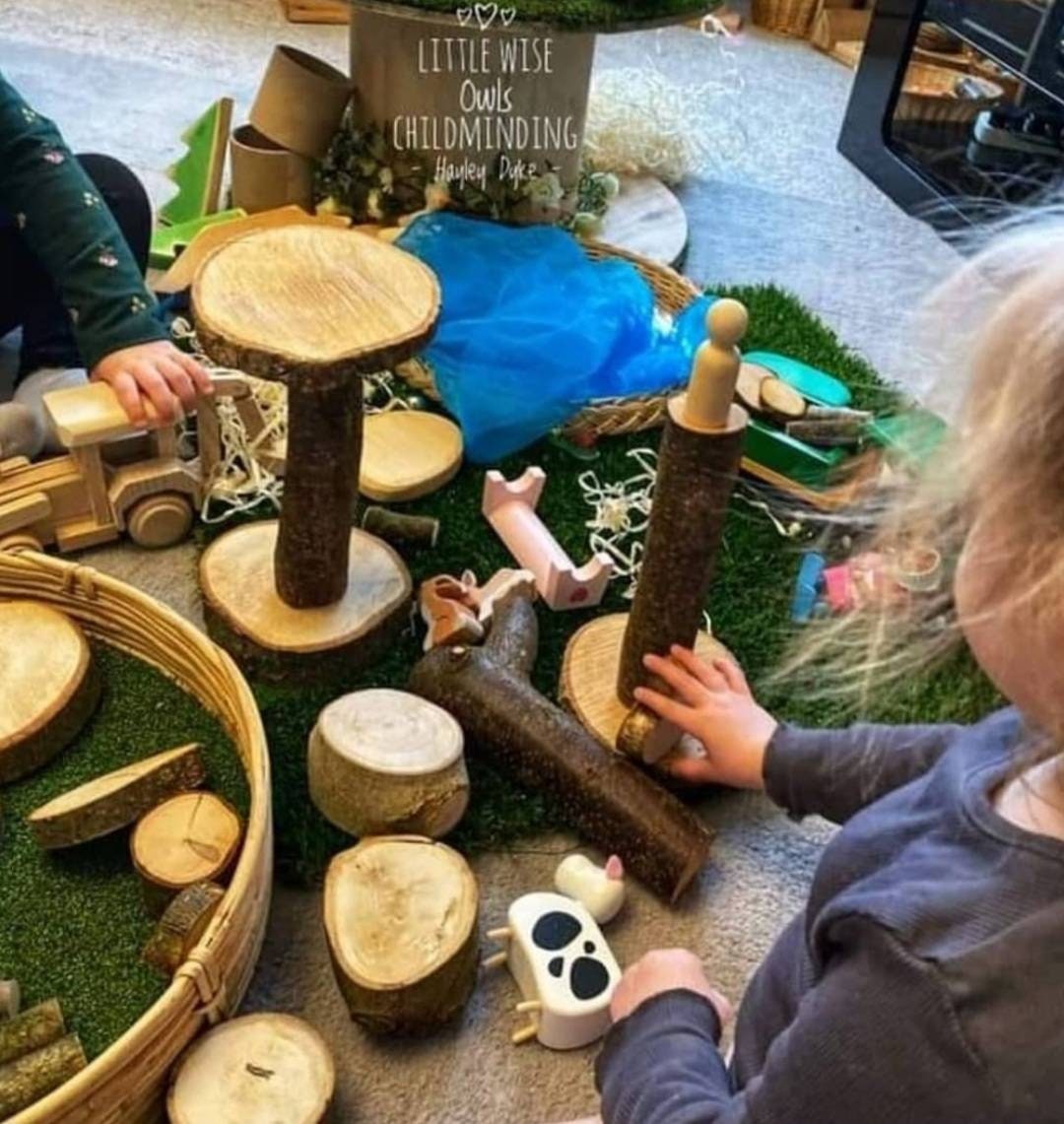 Large Box of Natural Loose Parts