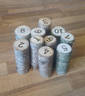 1–10 Tall Number Logs