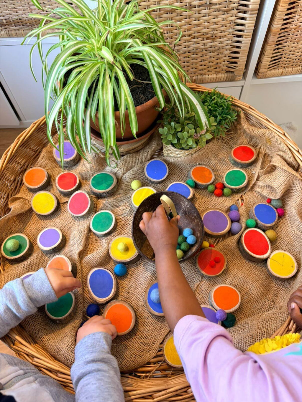 Pairs & Patterns Tin – Wooden Matching & Pattern Making Activity