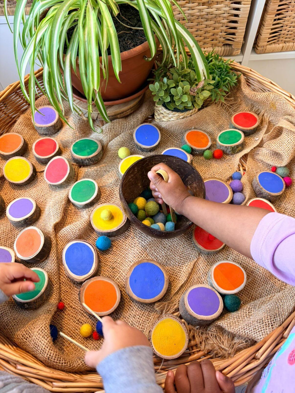 Pairs & Patterns Tin – Wooden Matching & Pattern Making Activity
