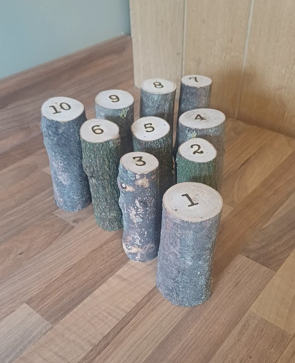 Subitising Log Skittles